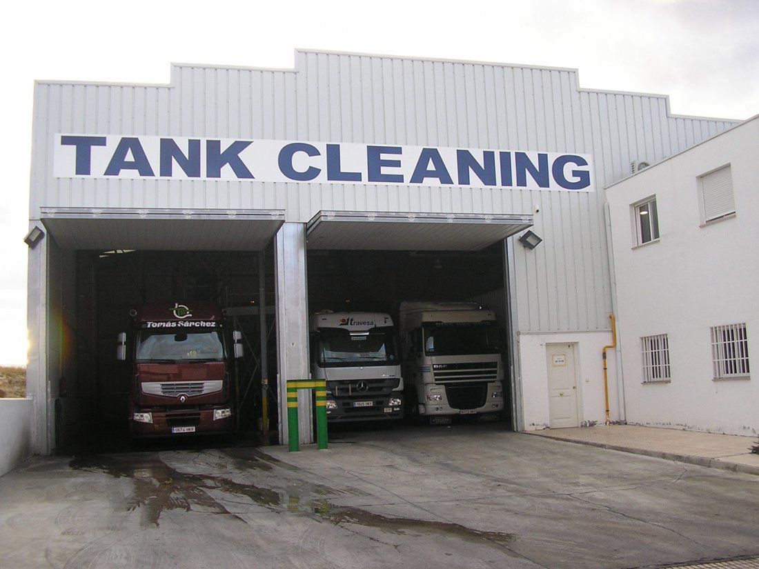 Pistas de lavado de cisternas
