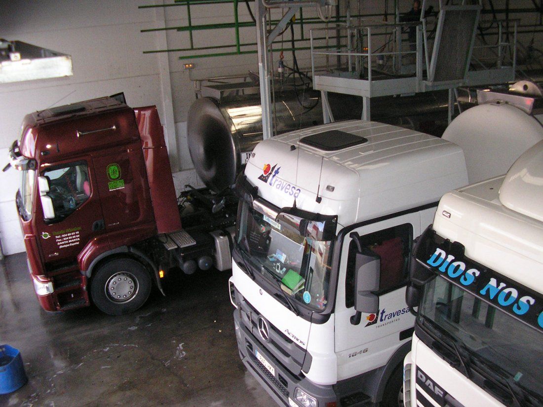 Pistas de lavado de cisternas