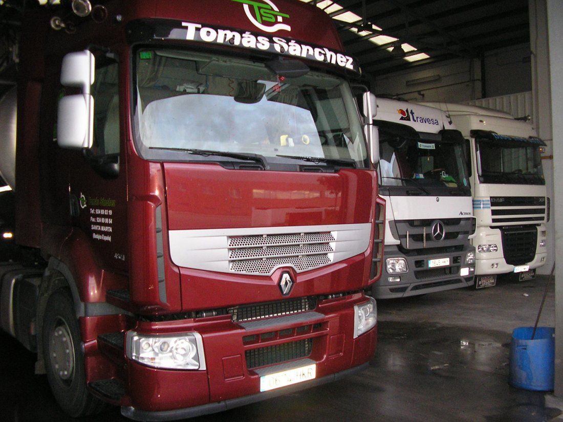 Pistas de lavado cisternas