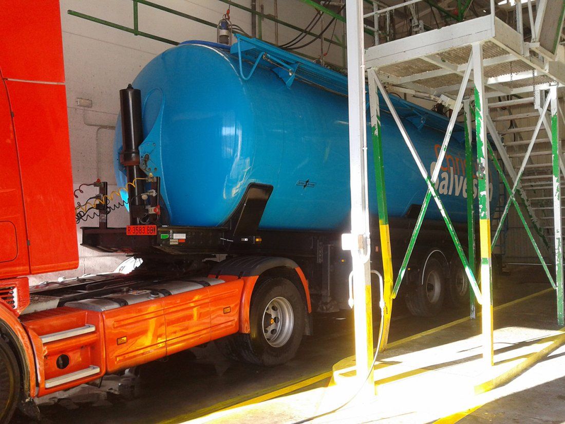 Pistas de lavado cisternas Pistas de lavado cisternas